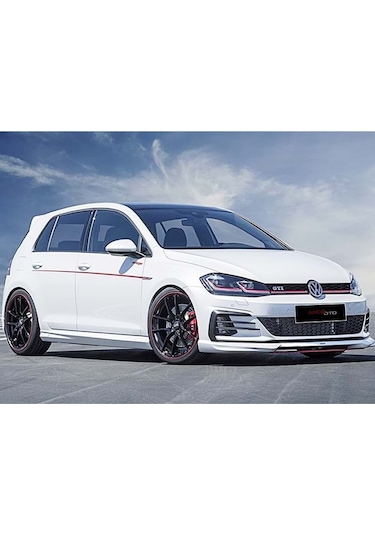 Vw Golf 7 Oettinger Marşpiyel Seti Boyasız 2012 - 2020 Abs