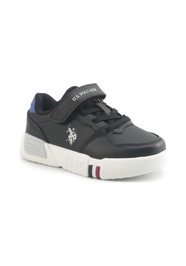 Uttes Jr 5pr Çocuk Okul Öncesi Sneaker Siyah