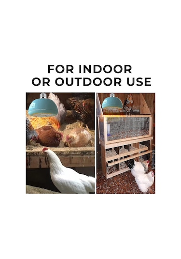 Tavuk Kümesi İçin Asılı Isıtma Lambası, Kuluçkahane İçin Doğrudan Isıtma Lambası, Dış Mekan Kafesleri İçin Isıtıcı, Evcil Hayvan Mağazaları İçin Elektrikli Isıtıcılar-fa-