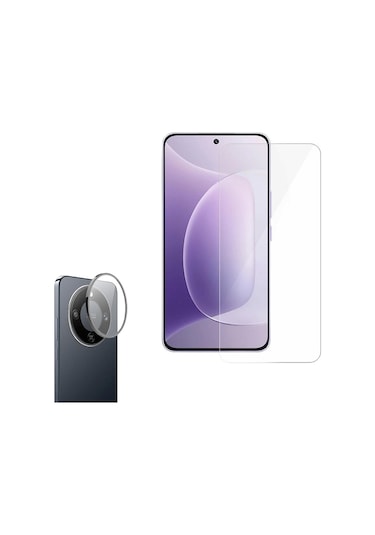 Adige Honor Magic 8 Lite Kamera Lens Koruyucu + Ekran Koruyucu