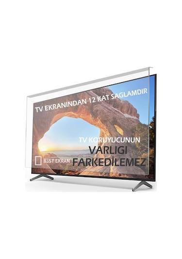 Lg 65" İnç 165 Ekran Tv Koruyucu Kırılmaz Paneli