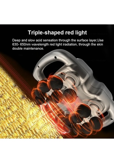 Maoyaya Fasya Tabancası 16 Kafa Profesyonel Vücut Masaj Aleti Çok Renkli Çok Renkli