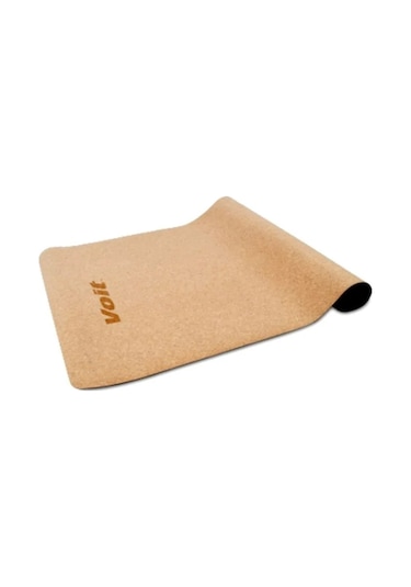 Voit Doğal Mantar Yoga Mat Renkli Çok Renkli