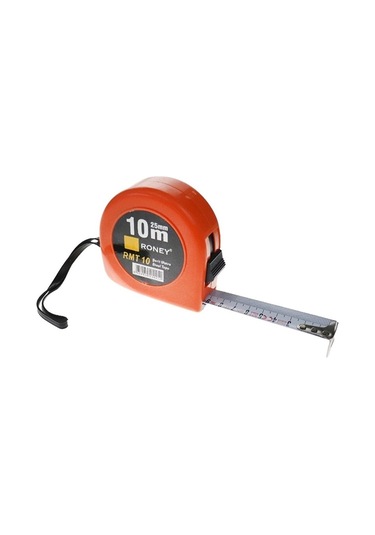 Roney Şerit Metre Seçenekli 10mt X25mm