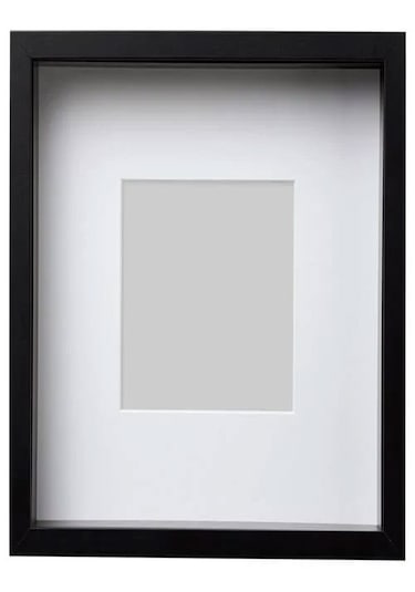 Ikea Sannahed Siyah Çerçeve, Siyah, 25x25 Cm