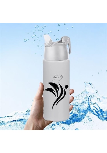 River World 700 Ml'lik Güvenlikli Matara Kilitlenebiln Su Şişesi