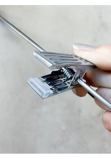 Homy Mood Pantolon Ve Giysiler İçin Kelepçeli Askılar 143648772 Siyah