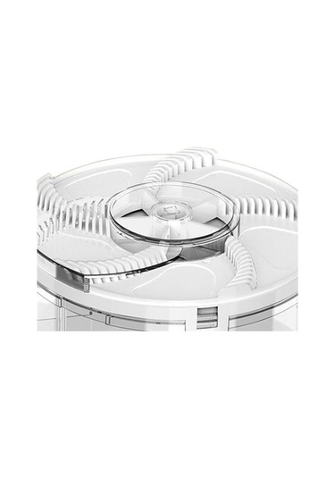 Createtech Suntek Dönen Elektrikli Sinek Kapanı Şarj Edilebilir Beyaz