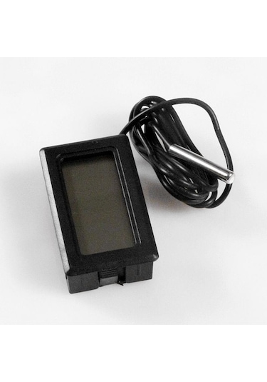 Problu Dijital Lcd Ekran Sıcaklık Ölçer Termometre Sıcaklık Sensörü