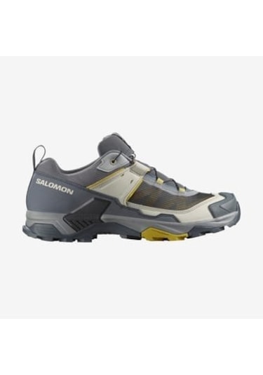 Salomon X Ultra 5 Monument/turbulence/spicy Mustard Erk Outdoor Ayakkabı L47724700 Gri