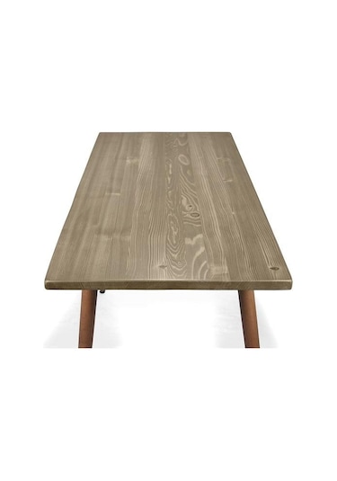 Doğal Ağaç Masif Kütük Masa Ahşap Çalışma Masası Ofis Masası 60cm X 90cm Ağaç Ayak