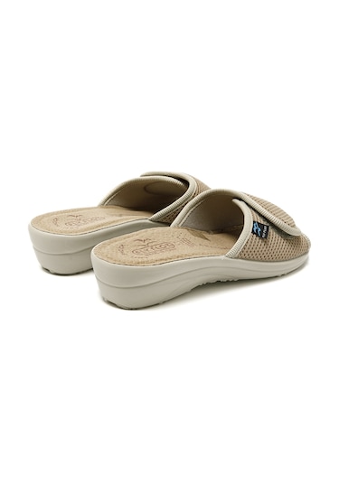 Terlik Kadın Diğer T4 413 Fe Fly Flot Slipper 6009-beige Bej