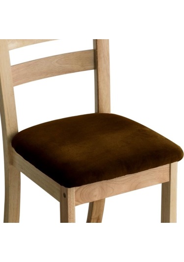 Koyu Kahverengi Kadife Kumaş Süper Yumuşak Koltuk Minderi Streç Otel Ziyafet Yemek Oturma Odası Sandalye Kapak Slipcovers Kapakları