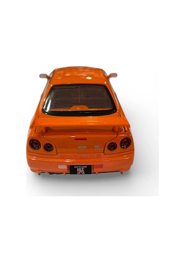 Hobbiez World 1/24 Nissan Gtr R34 - Orange