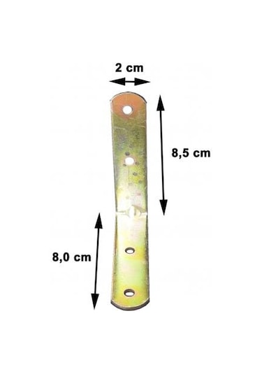 Ennalbur Gönye L Tipi No:15 5 Adet Nikel