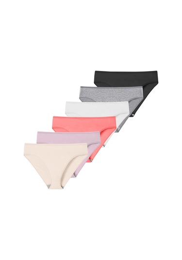 Likralı 6'lı Kutu Premium Slip Külot Laura G-006 B Resimdeki Renk