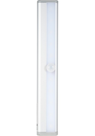 Yunboo 10 Led Hareket Sensörlü Led Işık Şeridi, Manyetik, Batarya İle Çalışır, 4 Adet, Araç, Kamp, Ev İçin Otomatik Aç-kapat, Enerji Tasarruflu Beyaz