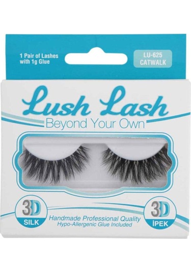Lush Lash İpek Kirpik 3D Catwalk LU-625