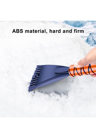 Ranyeek Turuncu Araba Kar/tuzak Kazıcı - Çözülebilir Kollü, Fırçalı Ve Eva Sprey Kolu İle Abs-pvc Yapısı