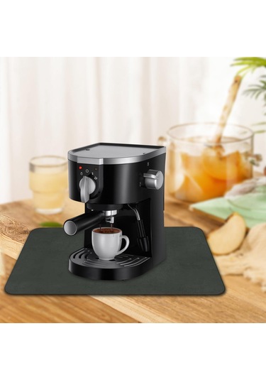 Homyl Kahve Mat Emici Barı Aksesuarları Için Kayma 12x20-inç 12x20 İnç