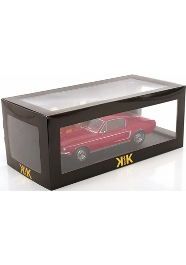 1:18 Kk Scale 1968 Ford Mustang Gt Fastback Kırmızı Model Araba