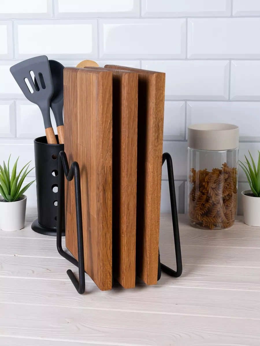 İlwi Kesme Tahtaları İçin Stand Tutucu 189884510 Siyah