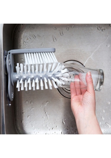 Yystore Bardak Yıkama Fırçası Dönen Çok Fonksiyonlu Temizleme Fır