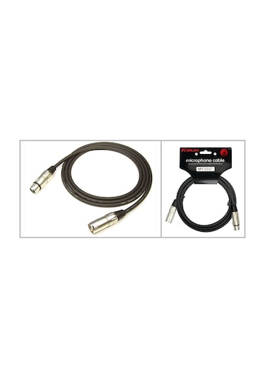 Kirlin Mp-482Pr-3Mt Mikrofon Kablosu- Xlr F-1/4 Mono Plug