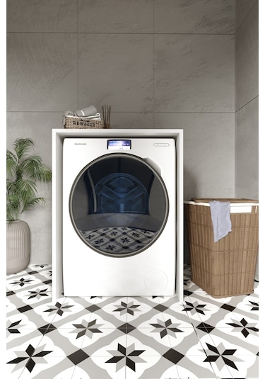 Dewoody Çamaşır Makina Üst Dolabı Kurutma Makine Dolabı