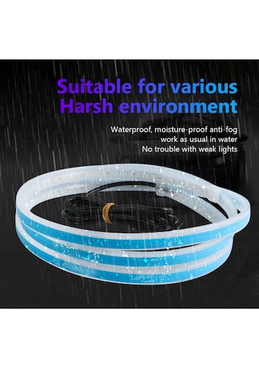 Volvo Xc60 Kaput Ledi, Gündüz Ledi, Silikon 150cm Beyaz Km