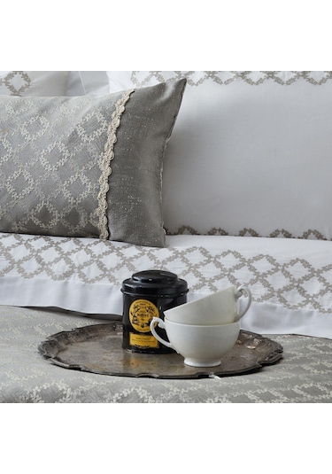 Apricitas Home Exclusive 11 Prç Çeyiz Seti Tilya Antrasit Diğer