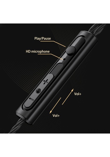 Mufunye Spor İçin K1 Kulak İçi Kulaklık: Hi-fi Ses, Derin Bas, Type-c Bağlantı, Mikrofonlu Siyah K1