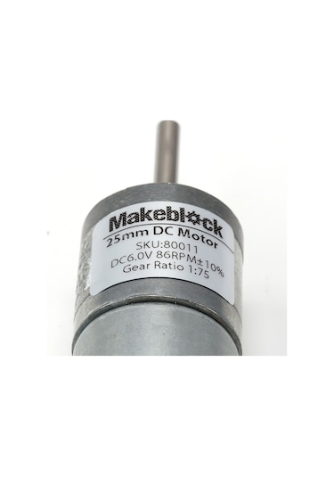 Makeblock Dc Motor 25 6v/86rpm