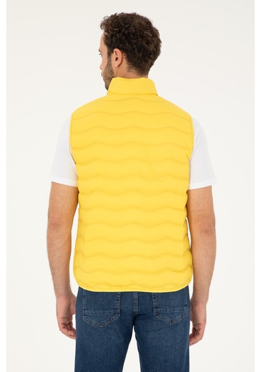 U.s. Polo Assn. Erkek Sarı Yelek Dokuma 50280831-vr044 Sarı