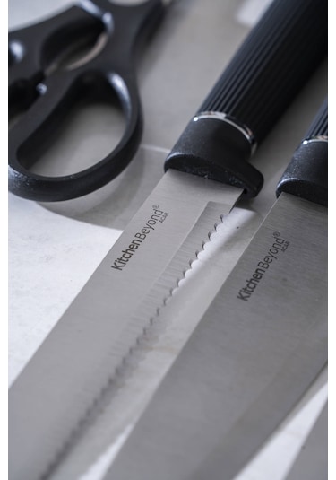 Cooper 7 Parça Bıçak Seti Siyah