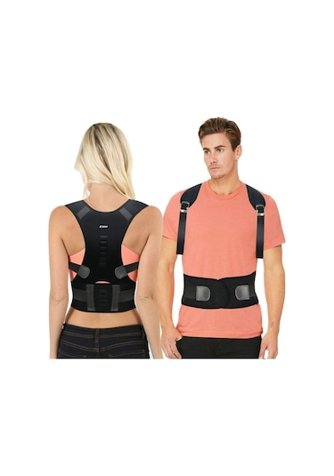 Kamburluk Önleyici Dik Duruş Korsesi Bel Sırt Omuz Korsesi