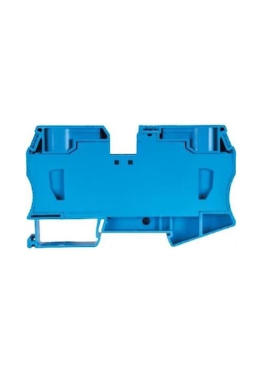 Wieland 2,5 Mm Çift Katlı Yay Baskılı Mavi Klemens - 5 Adet