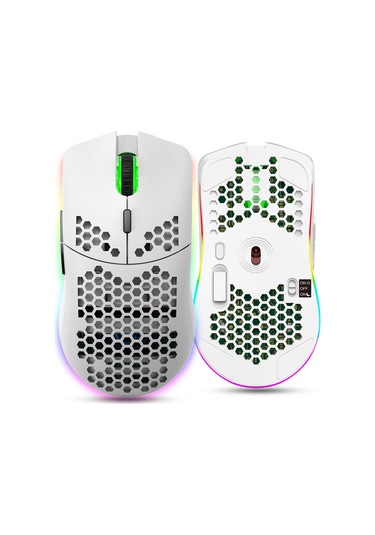 Jms T66 RGB 2.4G Şarjlı Kablosuz Oyun Mouse