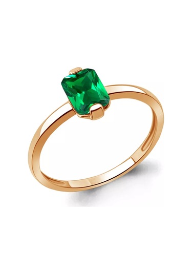 Aquamarıne 925 Ayar Gümüş Zirkon Taşlı Altın Kaplı Yüzük 227518260 Altın