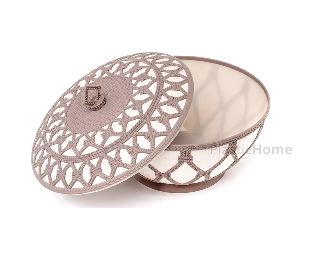 Al'ternativa Kmek Kovası Ve Kapaklı Şekeri Kâsesi Ve Şekerlik 202771298 Açık Bej