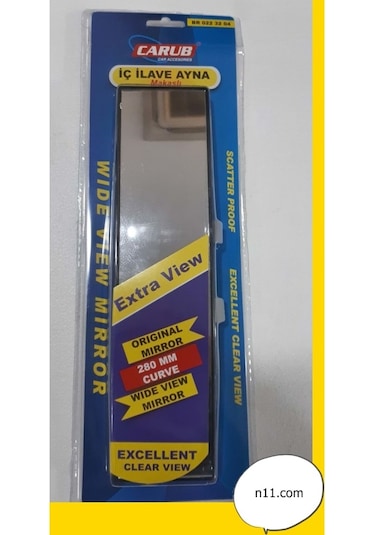 Iç Dikiz Ayna Geçme Geniş Açılı Makaslı Carup 280Mm A+Kalite