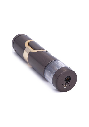 Tek Torch Pürmüz Gunmetal-gümüş Metal Puro Çakmağı