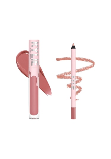 Kylie Dudak Kalemi Ve Yarı Mat Likit Ruj Set 705 Charm 705 Charm