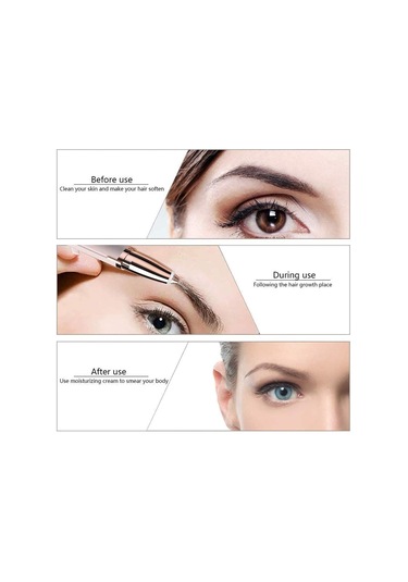 Kaş Epilatörü Yüz Kılı Alma Kaş Düzeltici