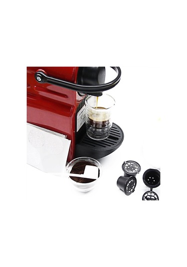 Siyah Makineler İçin Akıllı Elektron Yeniden Kullanılabilir Doldurulabilir Kapsül Paslanmaz Çelik Filtre