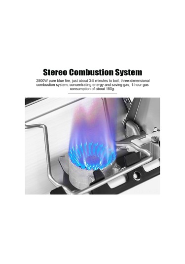 Teltree Mobil Güneşli Kamp Çalışanı 2800w Mavi Ateş Folding Stüdyo Mini Piknik Çalışanı St320 Gümüş