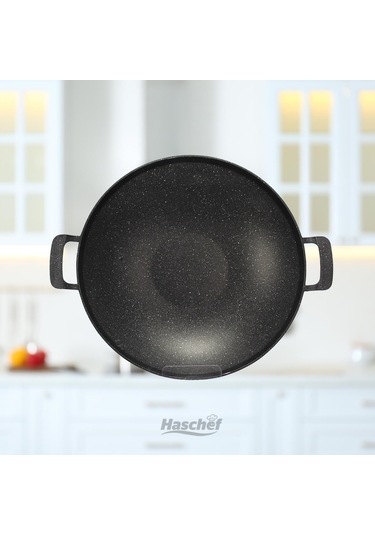 Zümrüt Saç Kavurma 34 Cm Siyah