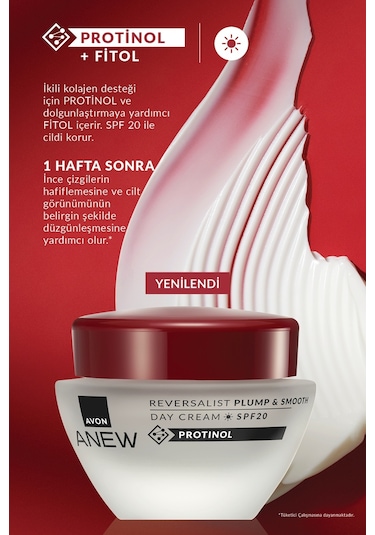 Anew Reversalist Plump & Smooth Gündüz Kremi Spf20 50 Ml.