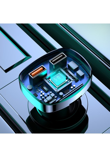 Singree Bt5.0 Araç Mp3 Çalar - Fm Vericili, Çift Usb Ve Pd Hızlı Şarj, Eller Serbest Konuşma, Tf Kart Desteği