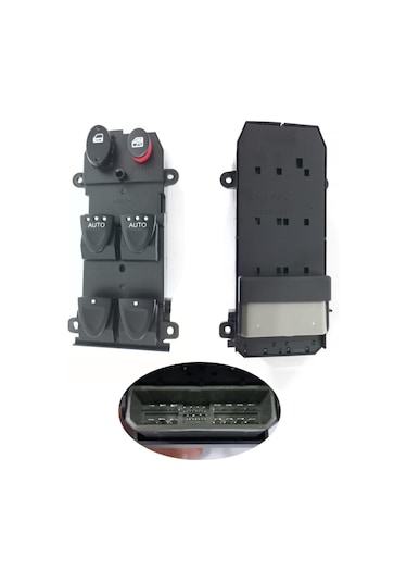 Honda Civic Fd6 Sol Dörtlü Cam Düğmesi Çift Otomatikli 2008--2011